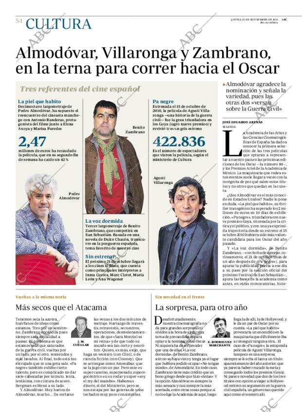 ABC MADRID 15-09-2011 página 54
