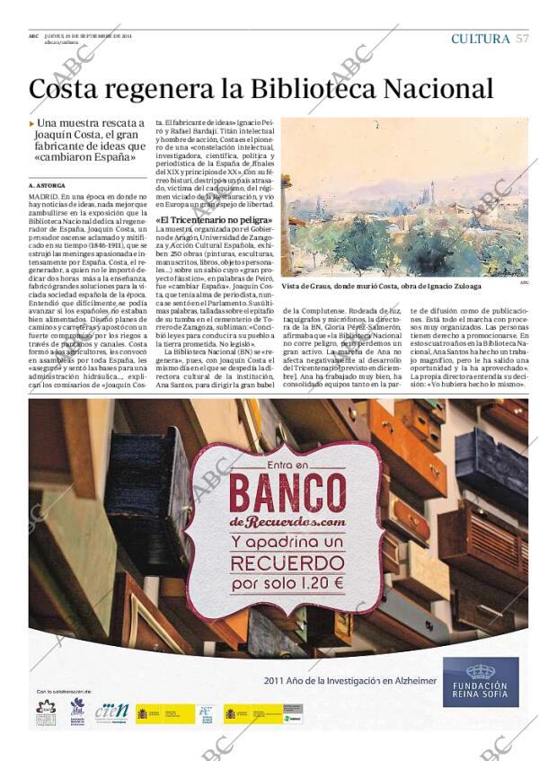 ABC MADRID 15-09-2011 página 57