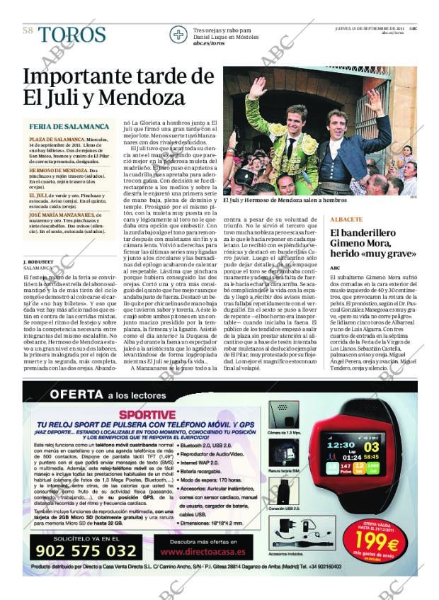ABC MADRID 15-09-2011 página 58
