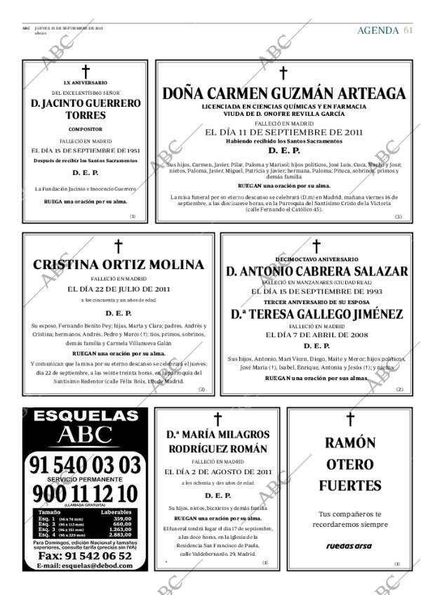 ABC MADRID 15-09-2011 página 61