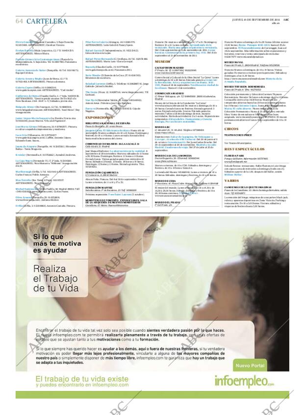 ABC MADRID 15-09-2011 página 64