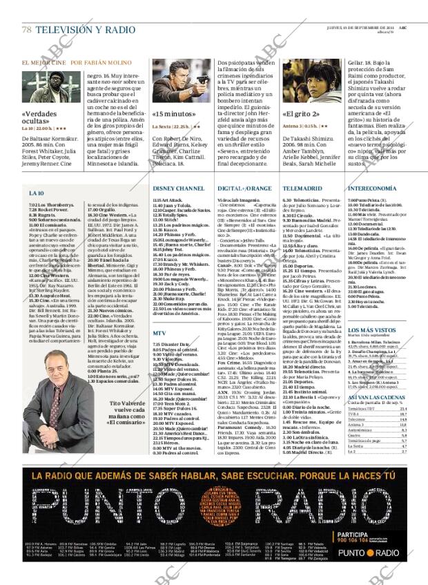 ABC MADRID 15-09-2011 página 78