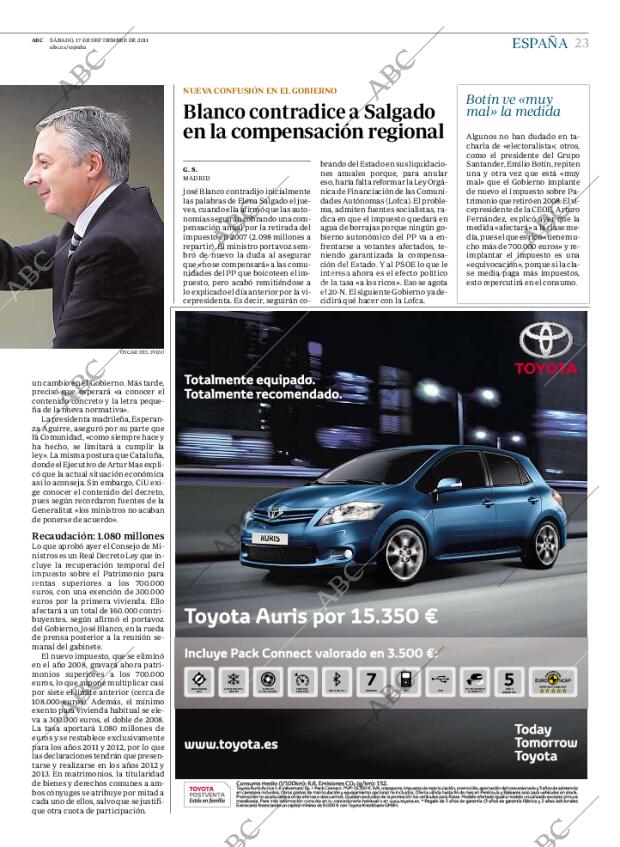ABC MADRID 17-09-2011 página 23