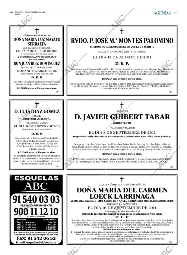 ABC MADRID 17-09-2011 página 49