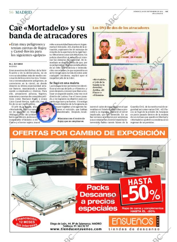 ABC MADRID 18-09-2011 página 56