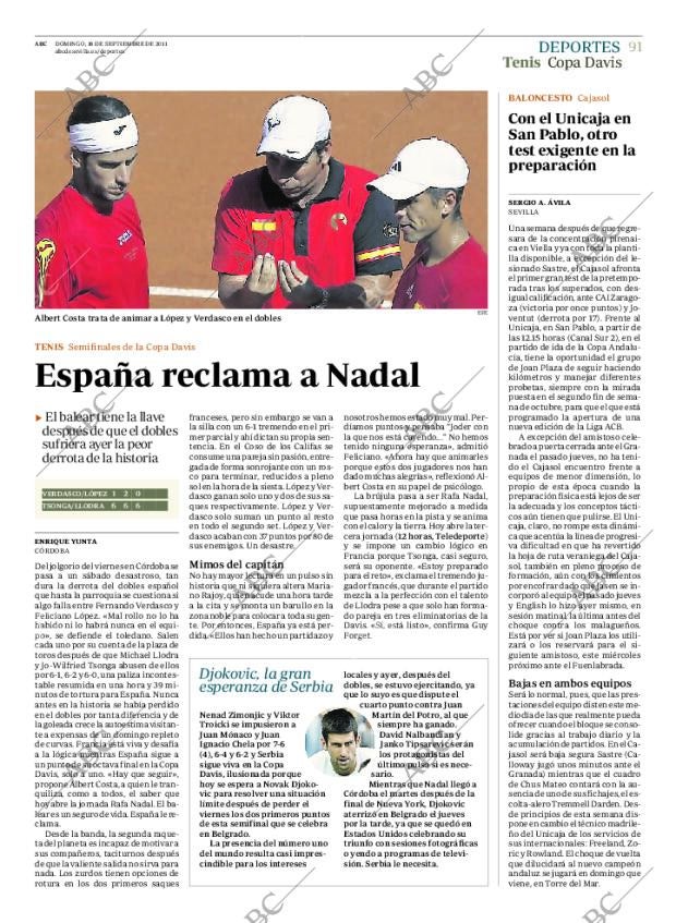 ABC SEVILLA 18-09-2011 página 91