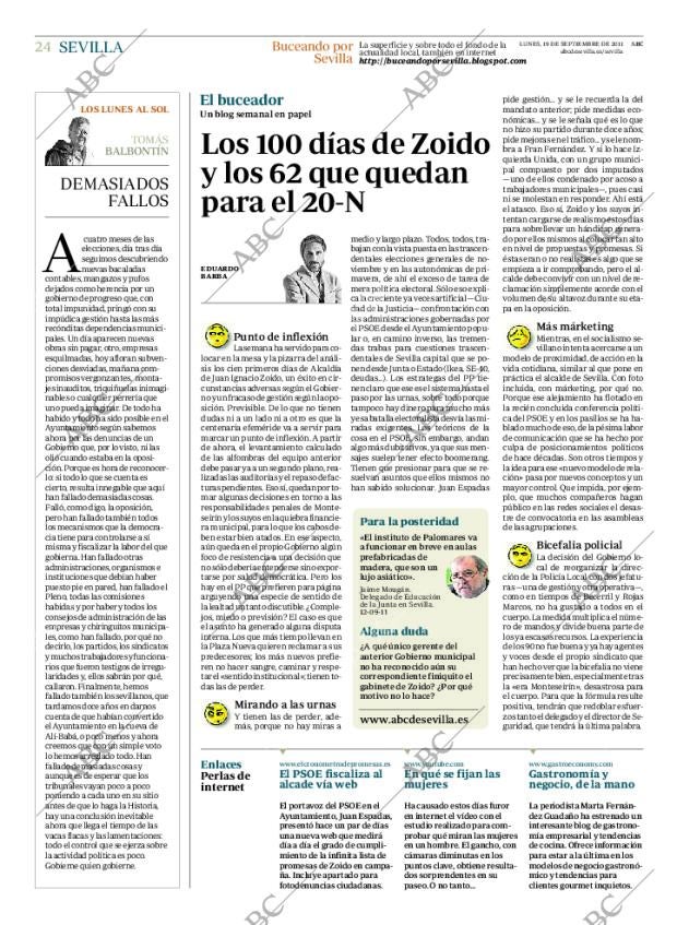 ABC SEVILLA 19-09-2011 página 24
