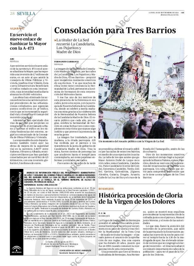 ABC SEVILLA 19-09-2011 página 28