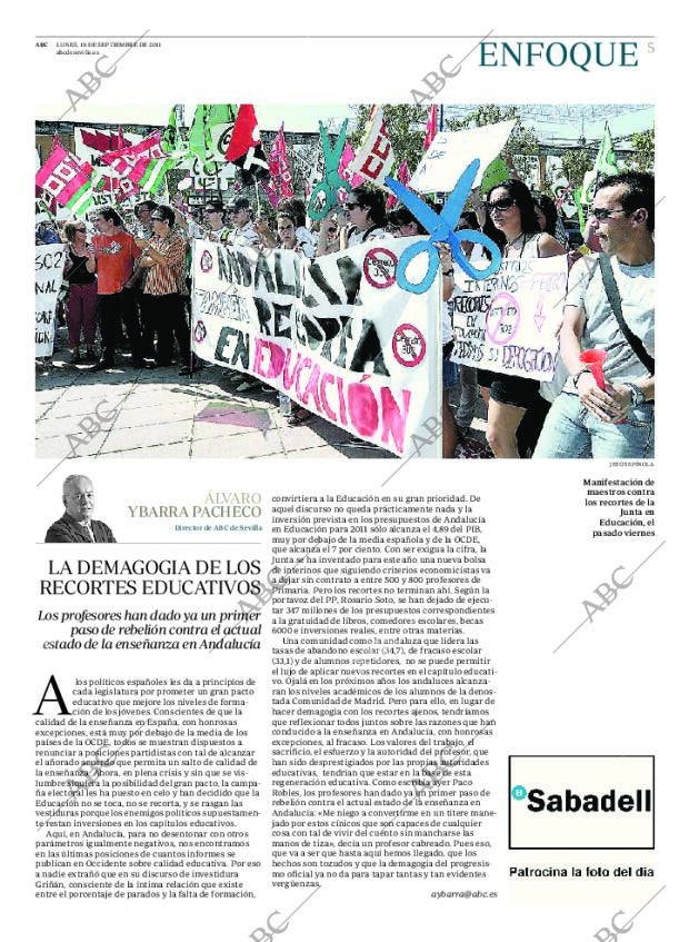 ABC SEVILLA 19-09-2011 página 5