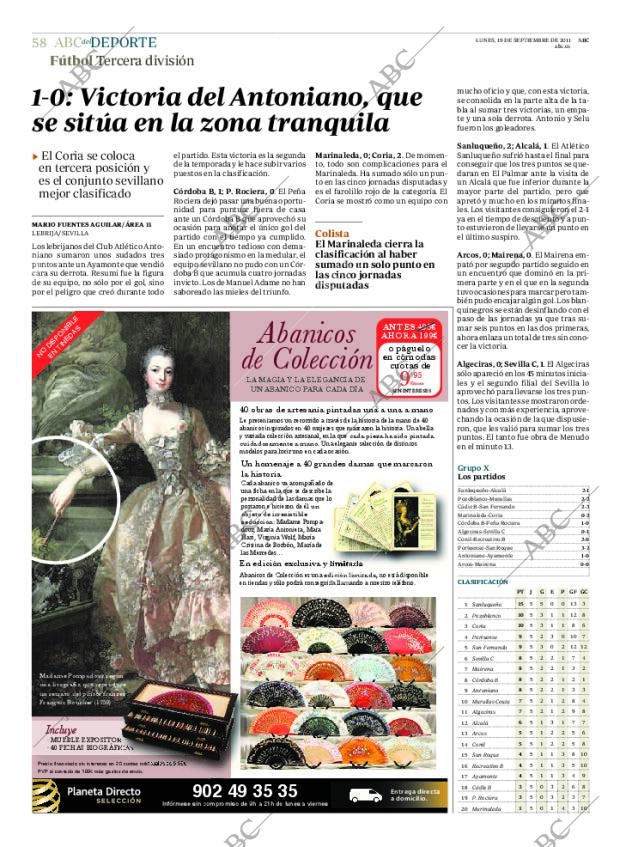 ABC SEVILLA 19-09-2011 página 58
