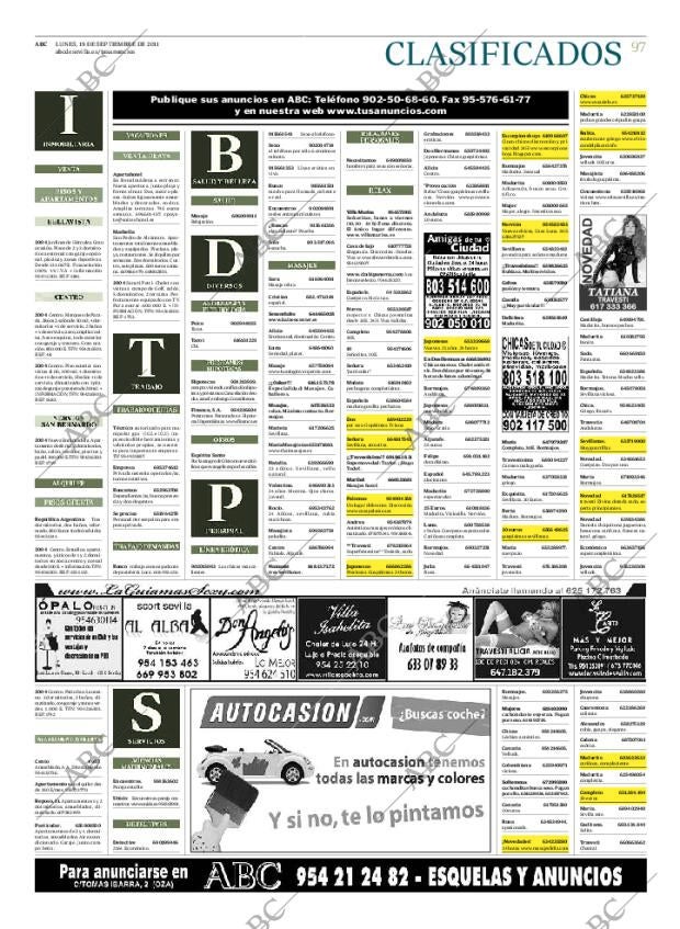 ABC SEVILLA 19-09-2011 página 97