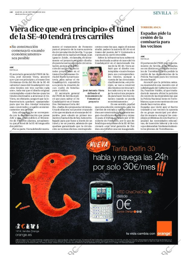 ABC SEVILLA 20-09-2011 página 25