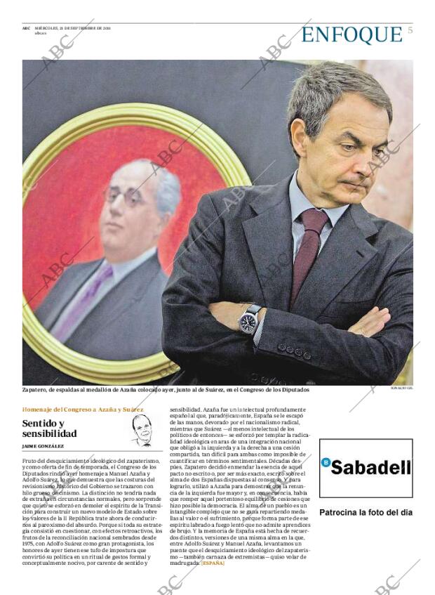 ABC MADRID 21-09-2011 página 5