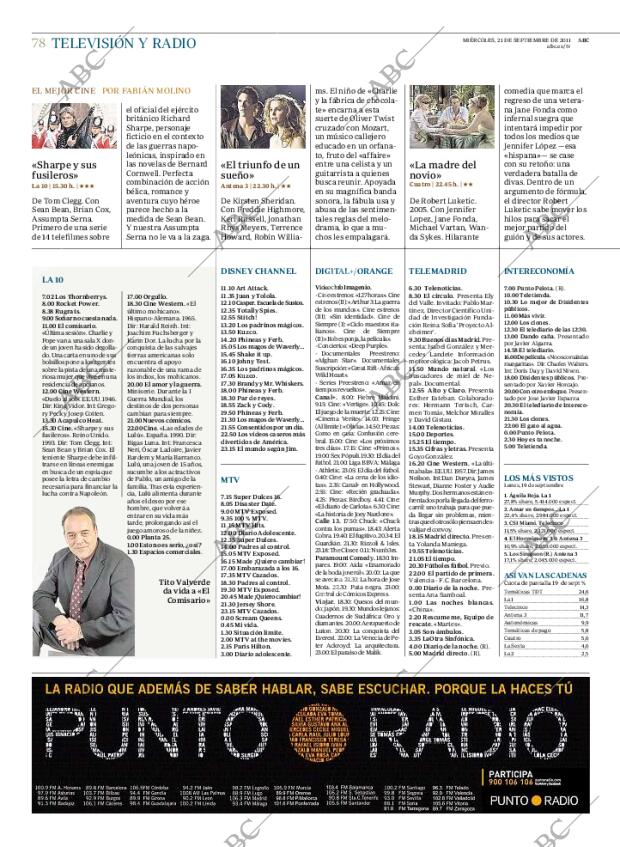 ABC MADRID 21-09-2011 página 78