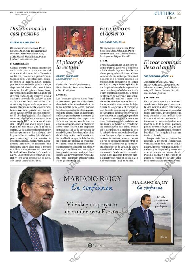 ABC MADRID 23-09-2011 página 55