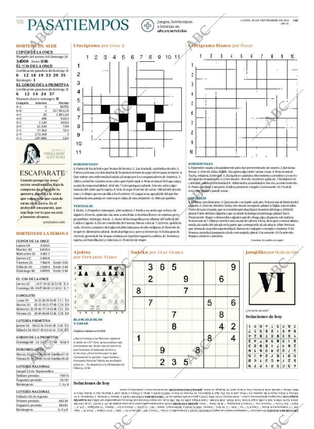 ABC CORDOBA 26-09-2011 página 98