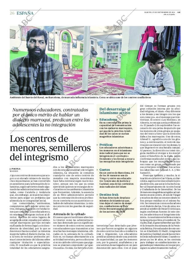 ABC MADRID 27-09-2011 página 26