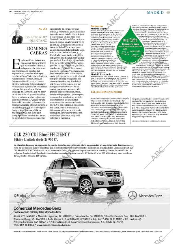 ABC MADRID 27-09-2011 página 49