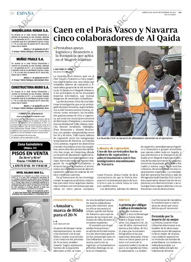 ABC MADRID 28-09-2011 página 30