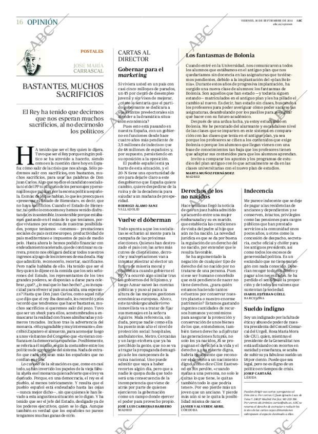 ABC MADRID 30-09-2011 página 16