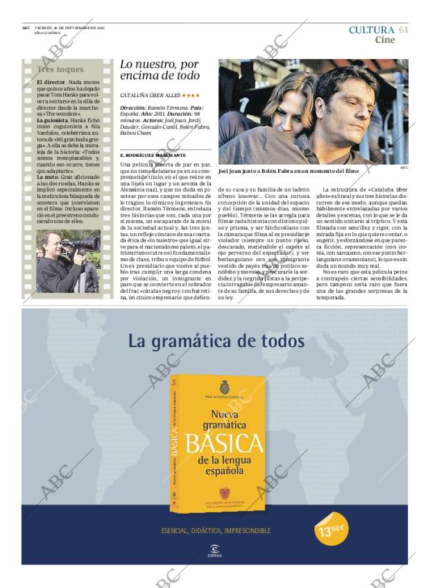 ABC MADRID 30-09-2011 página 61