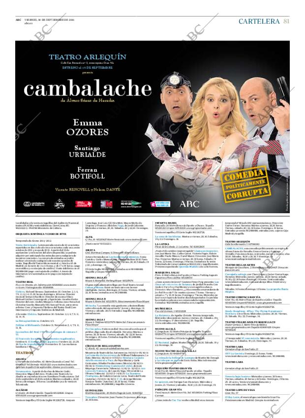 ABC MADRID 30-09-2011 página 81