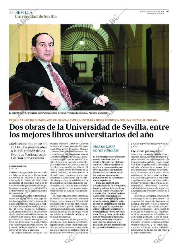 ABC SEVILLA 03-10-2011 página 28