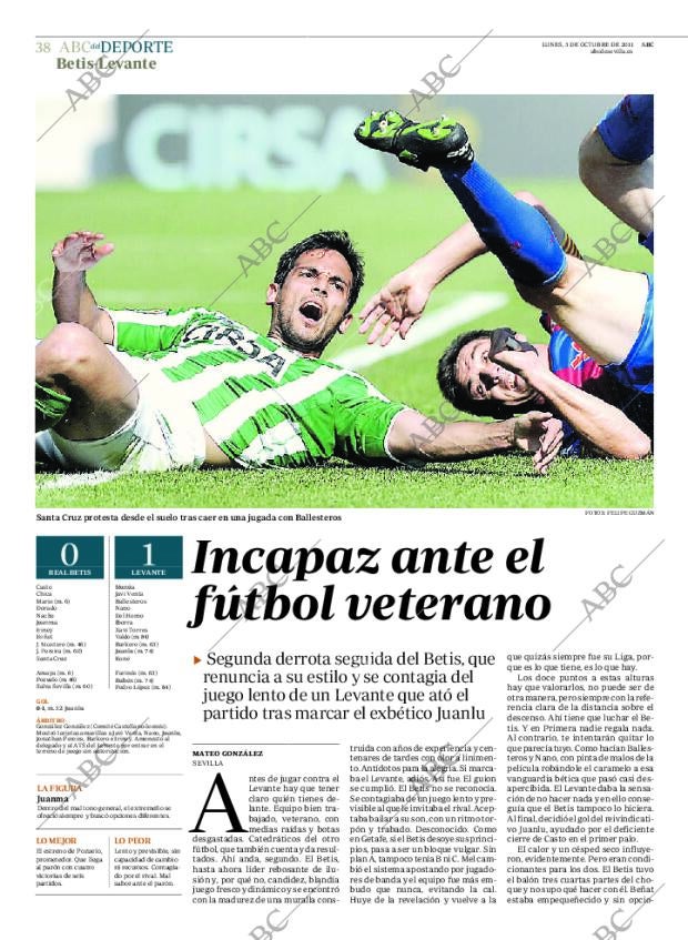 ABC SEVILLA 03-10-2011 página 38