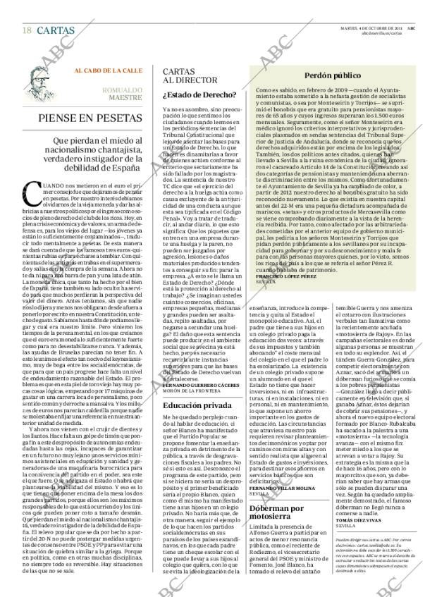 ABC SEVILLA 04-10-2011 página 18