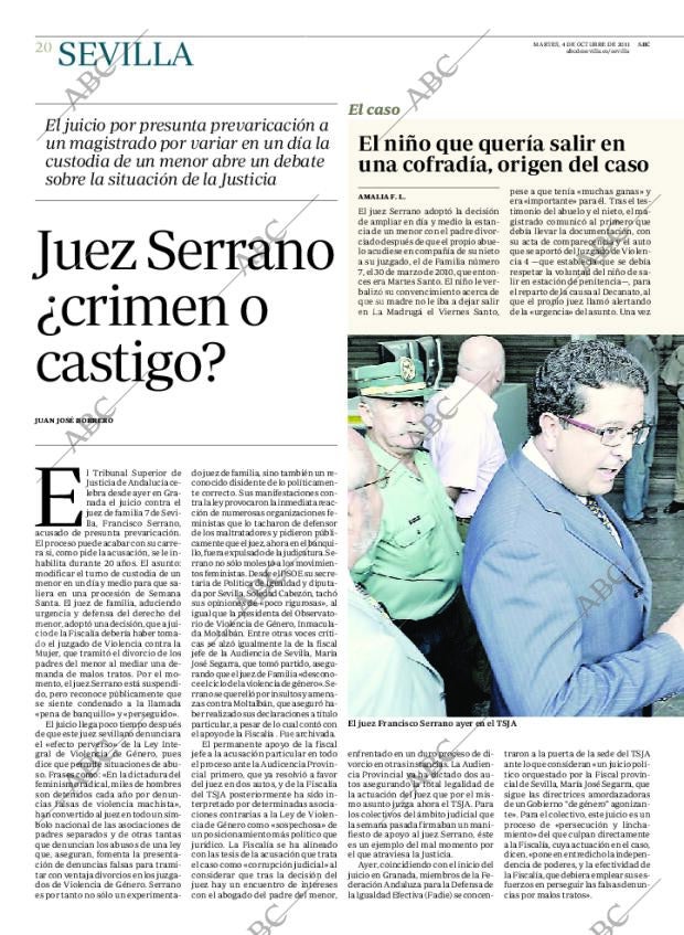 ABC SEVILLA 04-10-2011 página 20