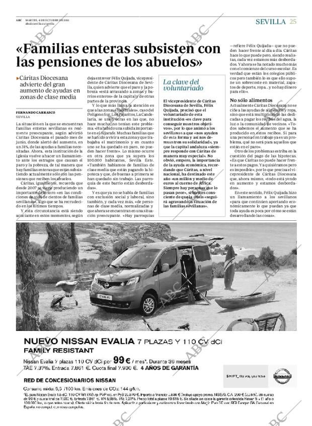 ABC SEVILLA 04-10-2011 página 25