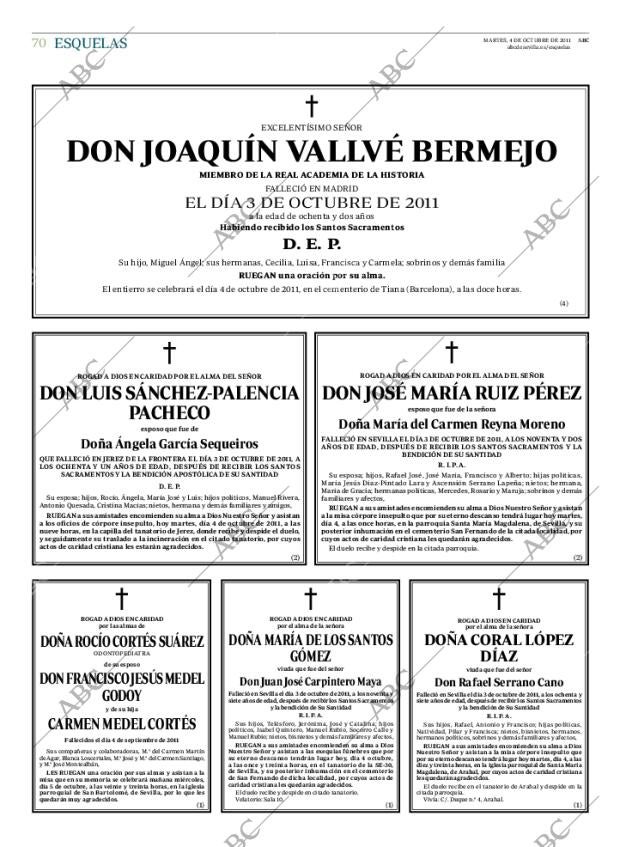 ABC SEVILLA 04-10-2011 página 70
