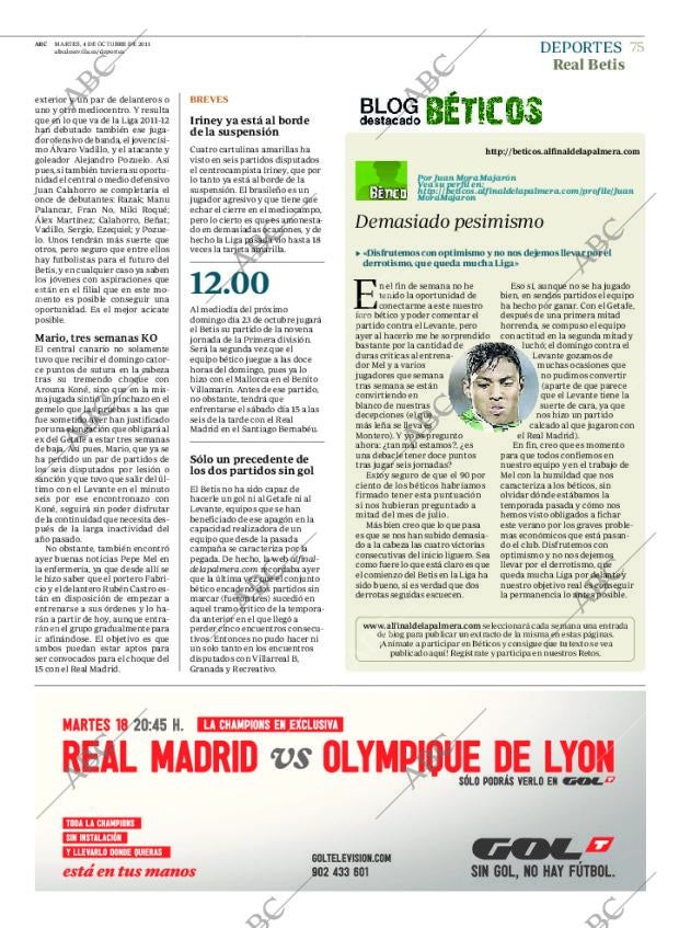 ABC SEVILLA 04-10-2011 página 75