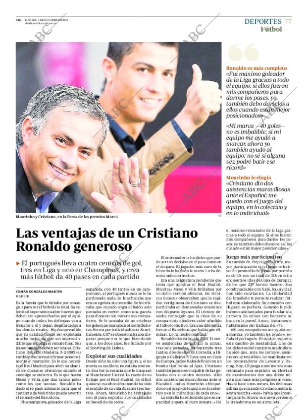 ABC SEVILLA 04-10-2011 página 77
