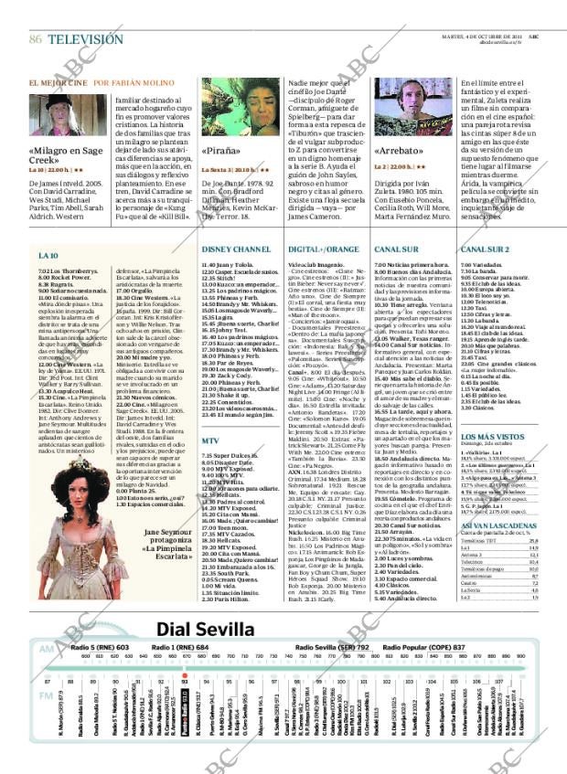 ABC SEVILLA 04-10-2011 página 86