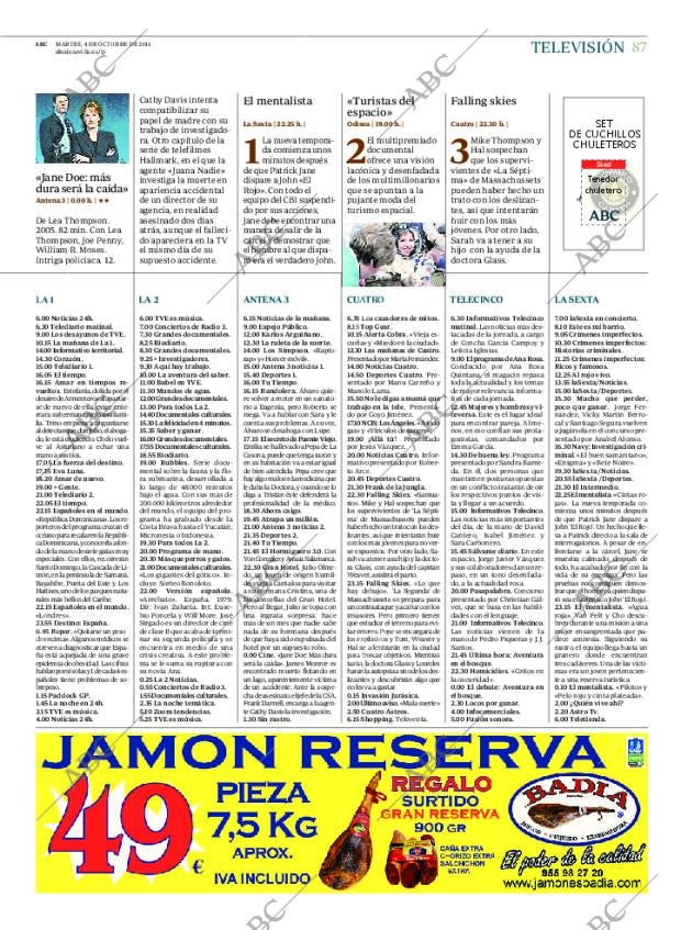 ABC SEVILLA 04-10-2011 página 87