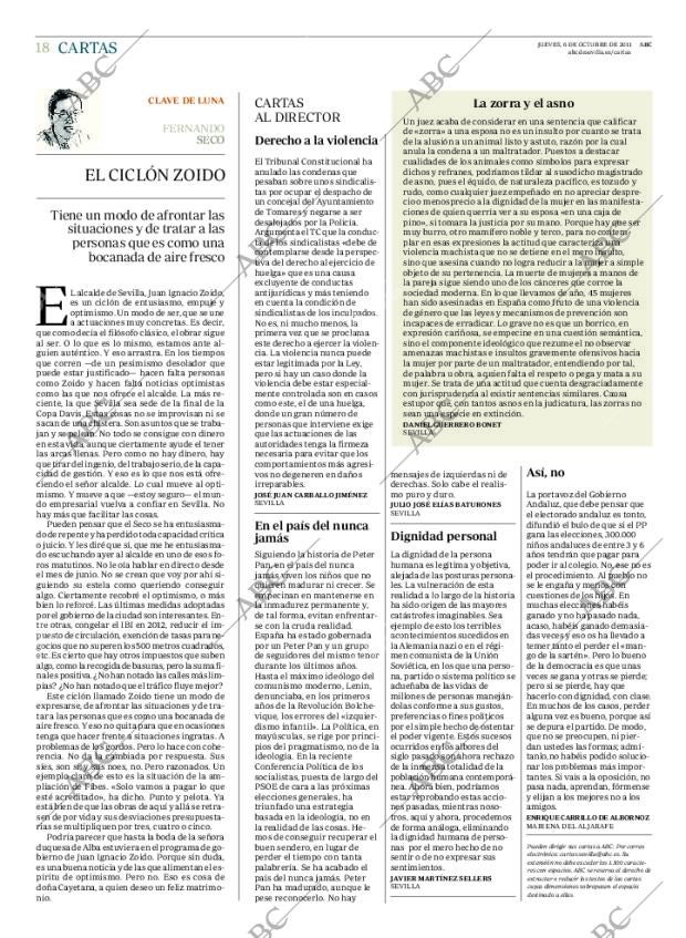 ABC SEVILLA 06-10-2011 página 18