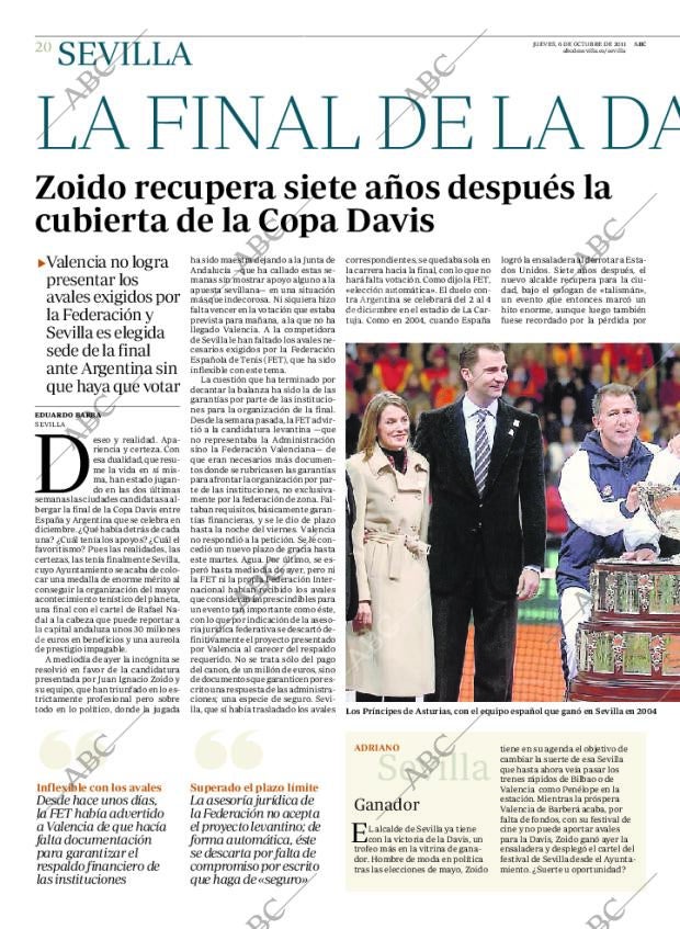 ABC SEVILLA 06-10-2011 página 20