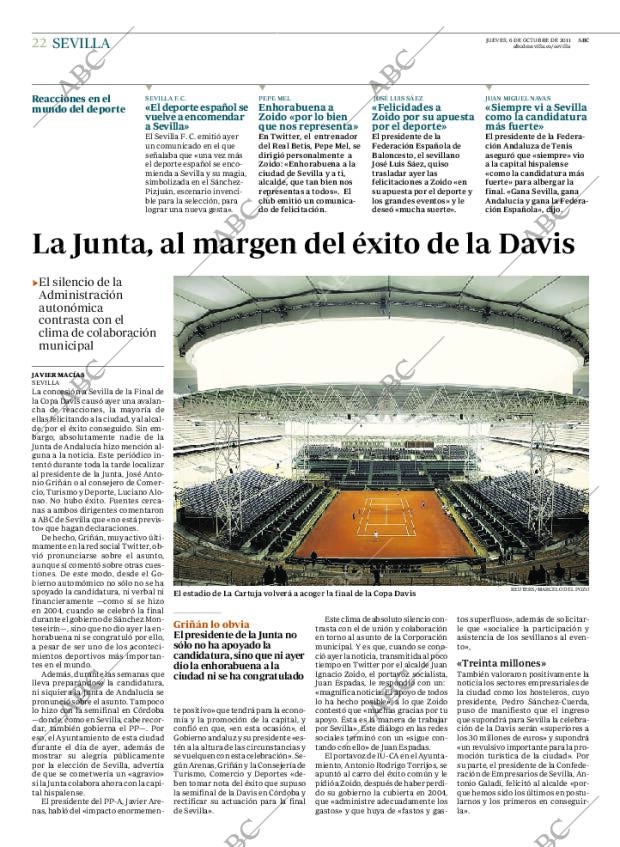 ABC SEVILLA 06-10-2011 página 22