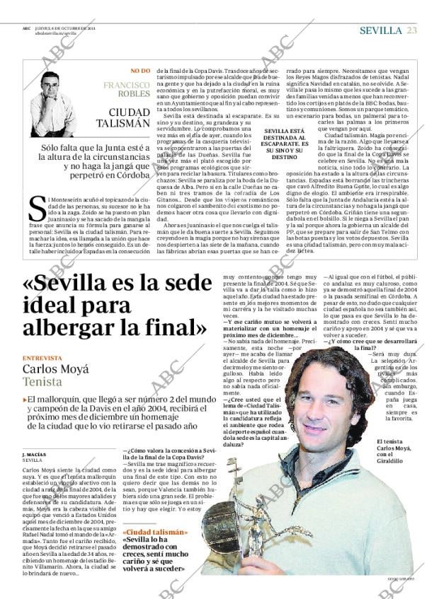 ABC SEVILLA 06-10-2011 página 23