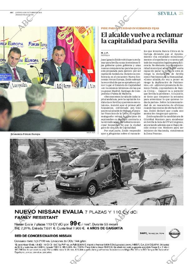 ABC SEVILLA 06-10-2011 página 25