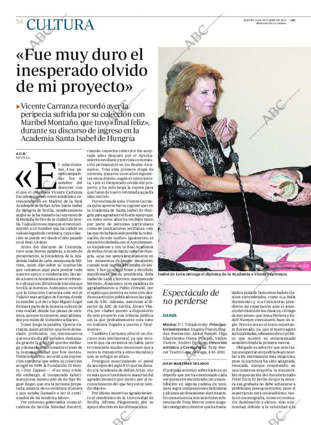 ABC SEVILLA 06-10-2011 página 54