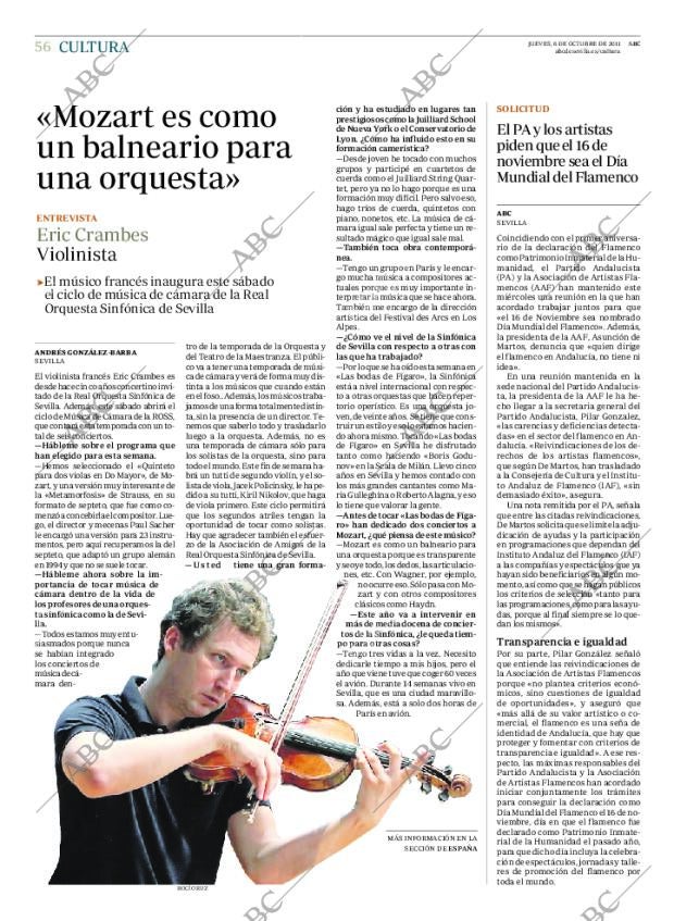 ABC SEVILLA 06-10-2011 página 56