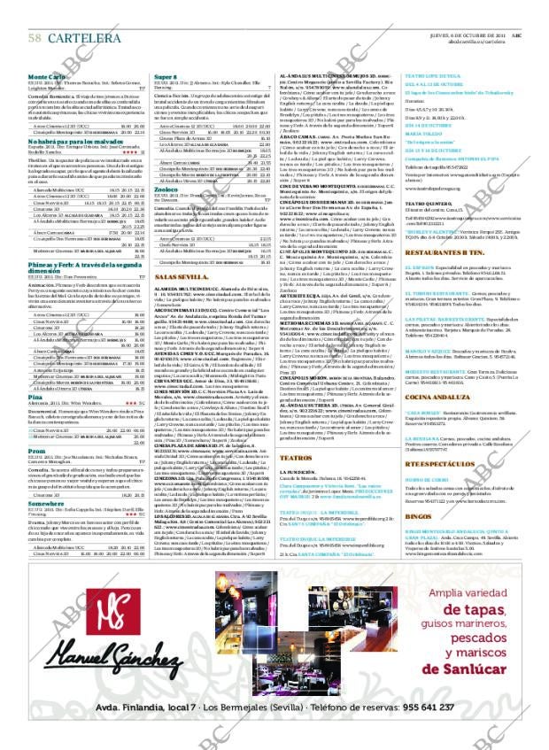 ABC SEVILLA 06-10-2011 página 58