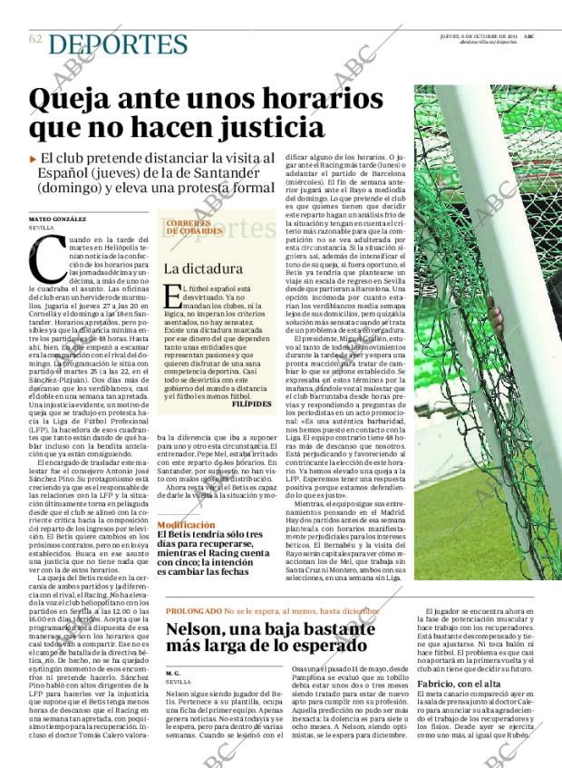 ABC SEVILLA 06-10-2011 página 62