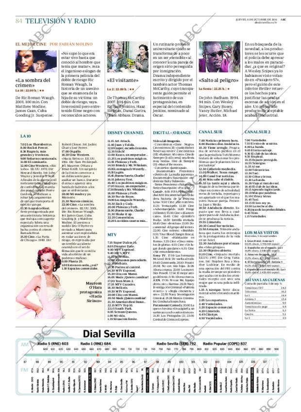ABC SEVILLA 06-10-2011 página 84