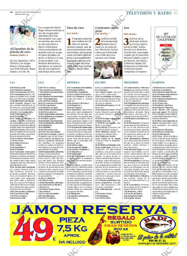 ABC SEVILLA 06-10-2011 página 85