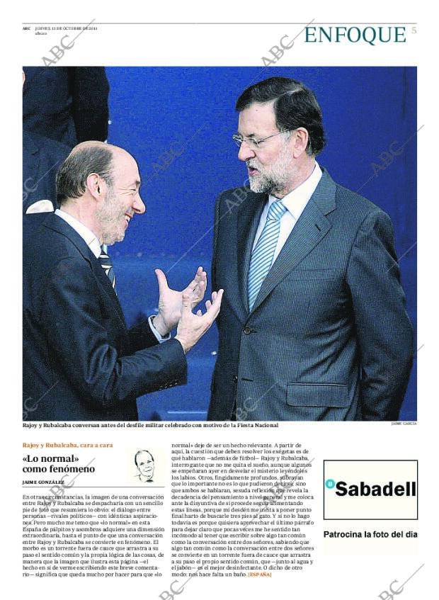 ABC MADRID 13-10-2011 página 5