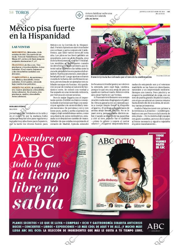 ABC MADRID 13-10-2011 página 58