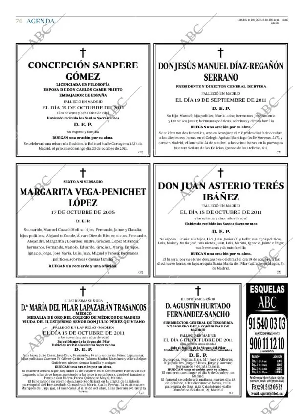 ABC MADRID 17-10-2011 página 76